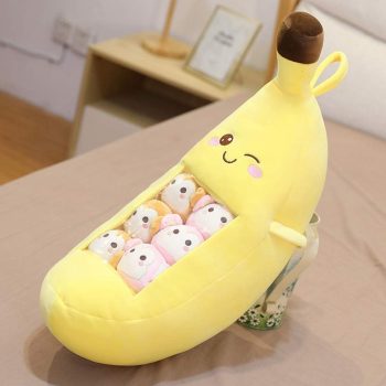 Banana Fruit Plush Pillow