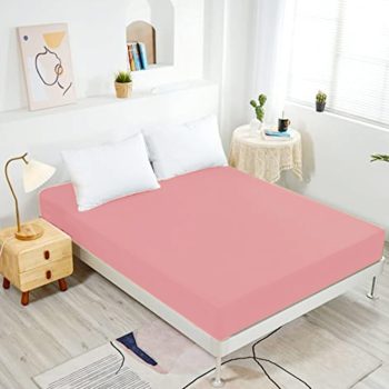 Microfiber Fitted Sheet Blush Deep Pockets