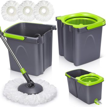 Spin Mop Bucket with Wringer