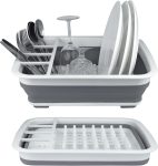 Plastic Collapsible Dish Drying Rack