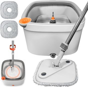 Spin Mop Self-Separation Water System 2 Pads