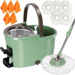 Spin Mop and Bucket Wringer