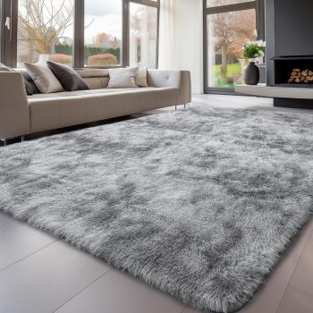 Washable Non-Slip Shag Rug 9x12