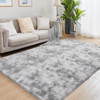 Fluffy Non-Slip Rug 5x7